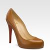 Christian Louboutin Rolando Pointtoe Pumps in Beige - Lyst