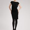 Donna Karan New York Matte Jersey Capsleeve Dress in Black - Lyst