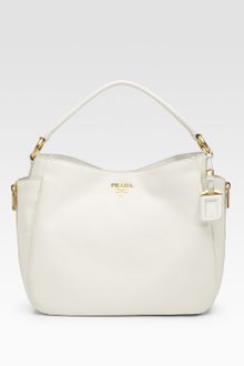 Prada Vitello Daino Tote - Lyst
