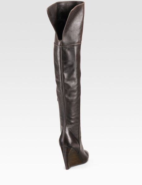 sergio rossi over knee boots