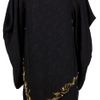 3.1 Phillip Lim Barogue Beaded Drape Long Sleeve Dress in Black - Lyst