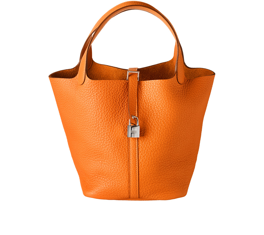 Hermès Picotin Lock Bag in Orange Lyst