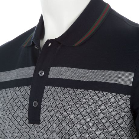 grey gucci polo shirt