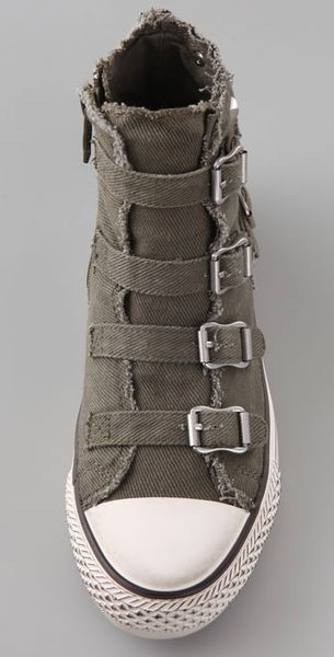 ash buckle sneakers