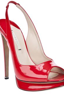 Nicholas Kirkwood Peep Toe Sandal - Lyst