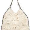 Stella Mccartney Falabella Large Crochet Bag in Beige (cream) - Lyst