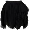 Lublu Mini Tulle Skirt in Black - Lyst