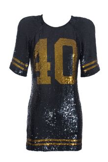 Future Collectables Ashish Sequined Football Shirt Dress - Lyst