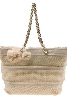Lanvin Woven Jute Beach Bag - Lyst
