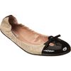 Marc Jacobs Quilted Mouse Ballet in Beige - Lyst