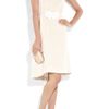 Alexander Mcqueen Lacecovered Satin Pumps in Beige (white) - Lyst