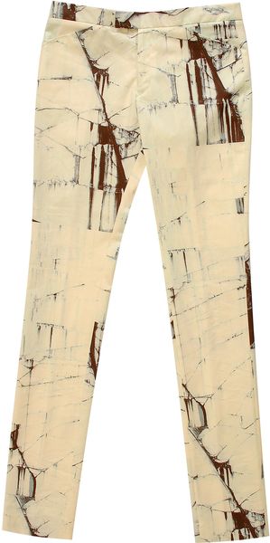 Commuun Print Trousers - Lyst