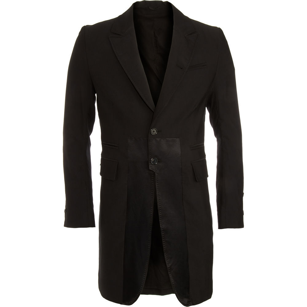 long black frock coat
