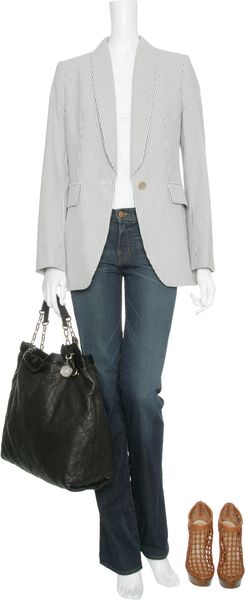  Striped Blazer 