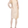 Bottega Veneta Tulle Trimmed Dress in Pink (cream) - Lyst