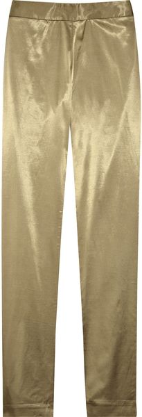 By Malene Birger Kvatro Satin Pants - Lyst