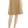 Chloé Aline Pleated Wool Skirt in Beige (camel) - Lyst