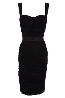 Dolce & Gabbana Tulle Corseted Dress - Lyst