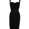 Dolce & Gabbana Tulle Corseted Dress in Black - Lyst