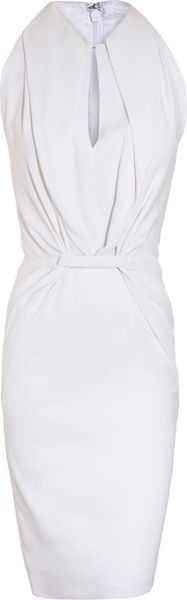 Givenchy Gathered Keyhole Dress - Lyst
