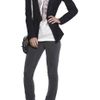 J Brand Lowrise Pencilleg Skinny Jeans in Gray - Lyst
