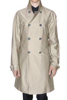 Jil Sander Cotton Satin Compact Trench Coat - Lyst