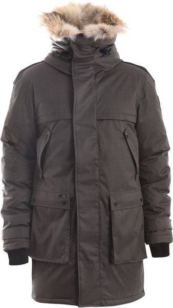 Nobis Fur Trim Hooded Coat - Lyst