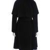 Max Mara Belted Coat in Black - Lyst
