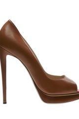 Nicholas Kirkwood Platform Leather Slingbacks