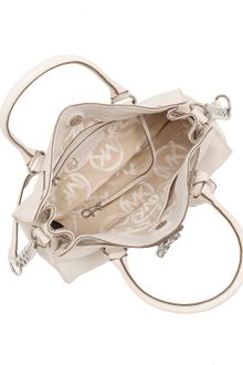 Michael Kors Michael Hamilton Leather Satchel - Lyst