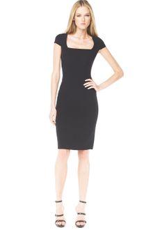 Michael Kors Double-faced Sheath Dress - Lyst