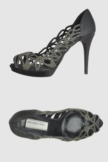 Giancarlo Paoli Pumps with Open Toe - Lyst