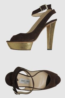Jimmy Choo Platform Sandals - Lyst
