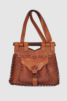 Roberto Cavalli Medium Leather Bag - Lyst