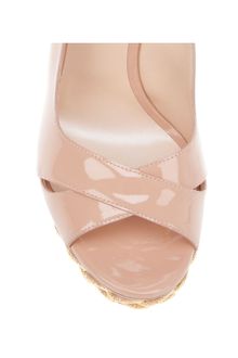 Casadei Platform Sandal - Lyst
