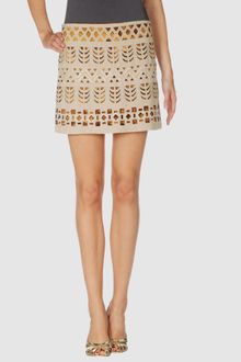 Diane Von Furstenberg Mini Skirt - Lyst
