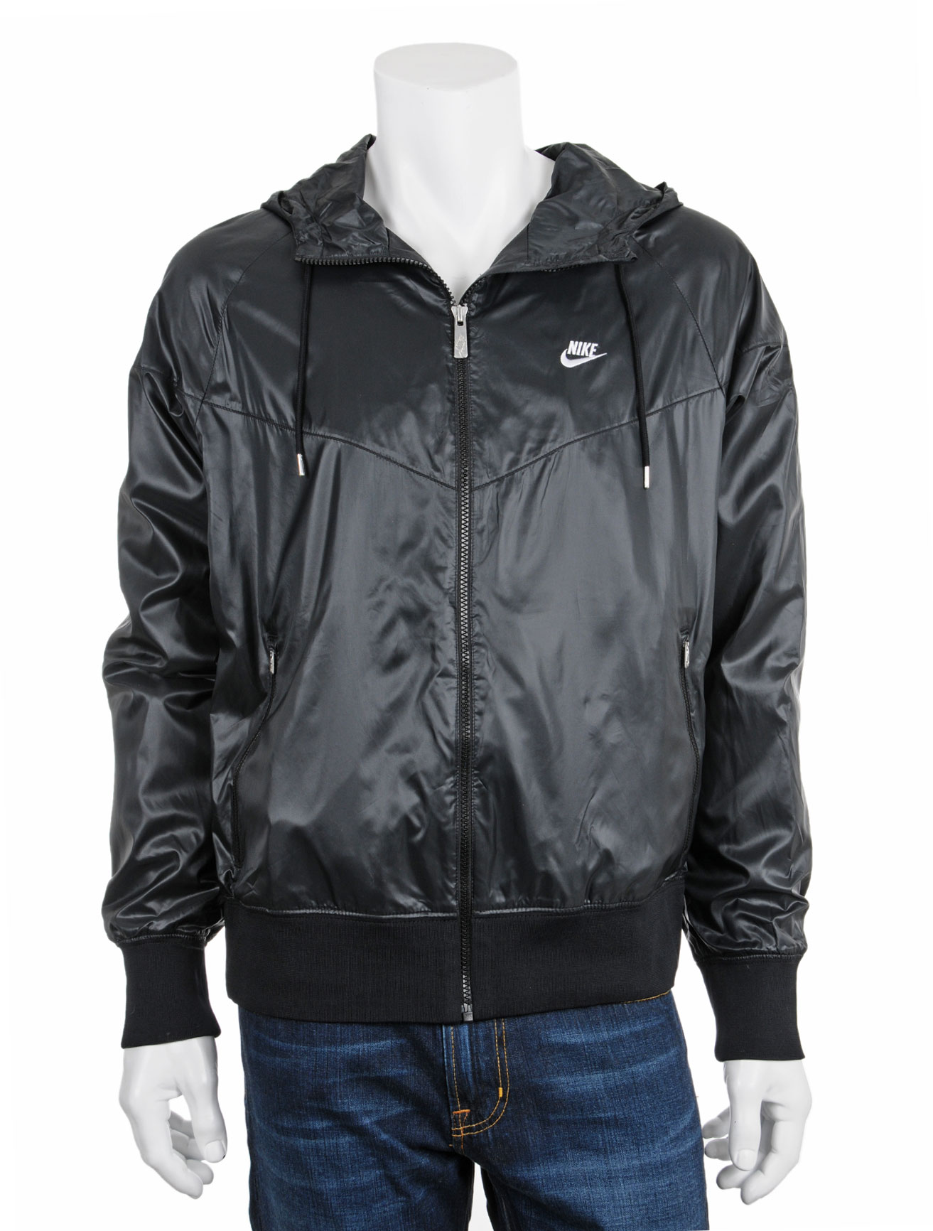nike windrunner all black