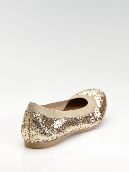 stuart weitzman sparkly flats