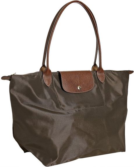 longchamp nylon shopper