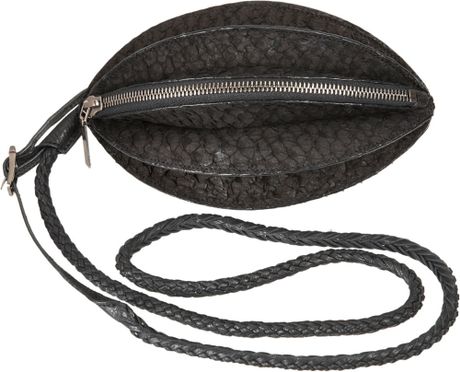 Helmut Lang Syn Shoulder Bag in Black - Lyst