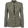 Mcq By Alexander Mcqueen Cotton Military Style Jacket in Green (khaki) - Lyst