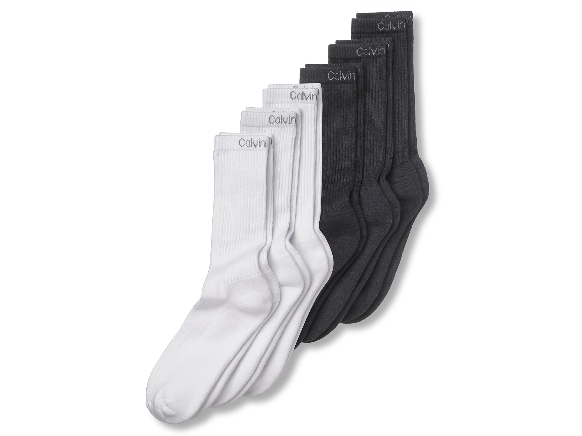 Calvin Klein Mens Athletic Crew Sock Three Pack in White for Men Lyst