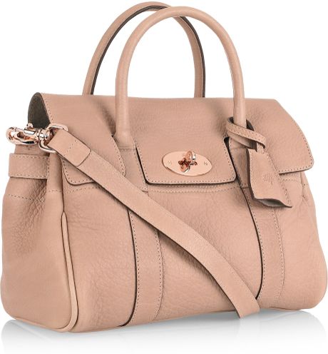 mulberry bayswater pink handbag