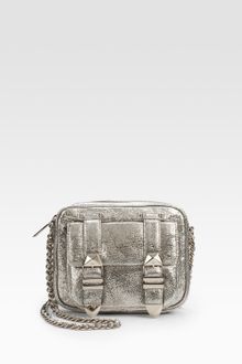 Rebecca Minkoff Boyfriend Chain Small Metallic Leather Mini Bag - Lyst