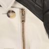 Burberry Prorsum Leather and Cotton Trench Coat in Beige - Lyst