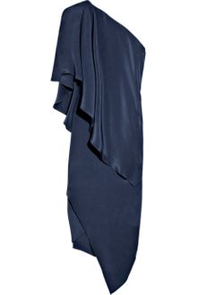 3.1 Phillip Lim One-shoulder Silk Crepe De Chine Dress - Lyst