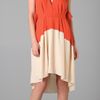 Marc By Marc Jacobs Colorblock Cdc Dress in Orange (red) - Lyst