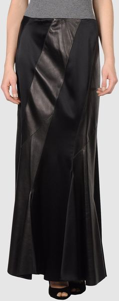 Jitrois Leather Skirt - Lyst