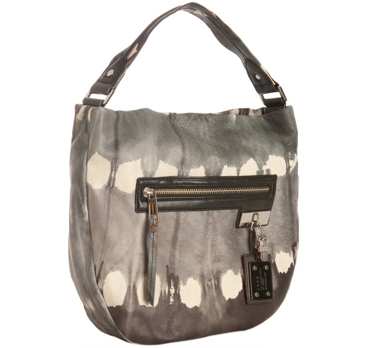 cece medium tie dye leather shoulder bag