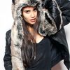 Spirit Hoods Wolf Hood in Gray - Lyst